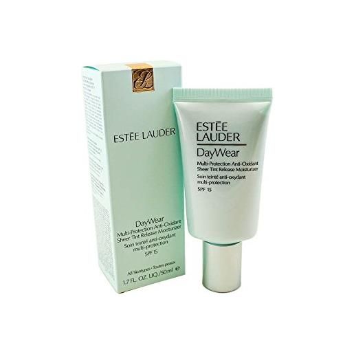 Estee Lauder day. Wear sheer tint release advanced multi-protection anti-oxidant moisturizer spf15 anti-ossidante che si adatta alla tonalit del viso 50 ml