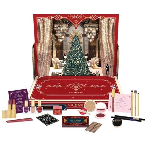 Catrice the great christmas advent calendar, calendario dell'avvento make-up, 24 prodotti full-size, regalo beauty natalizio, edizione limitata