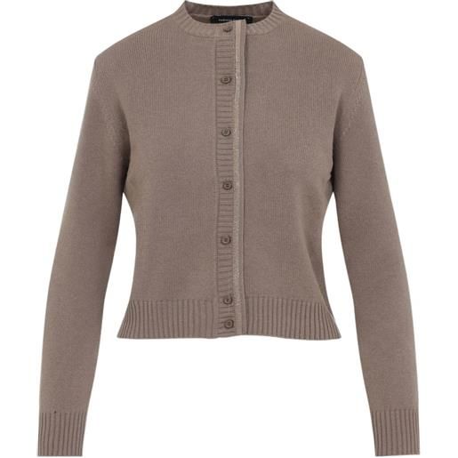 Fabiana Filippi cardigan a coste - toni neutri