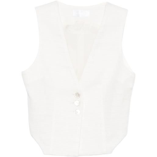 RXQUETTE gilet smanicato - bianco