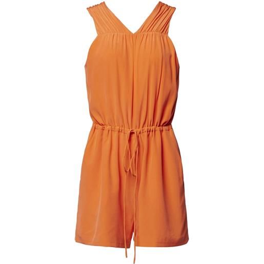 Equipment tuta corta con coulisse - arancione