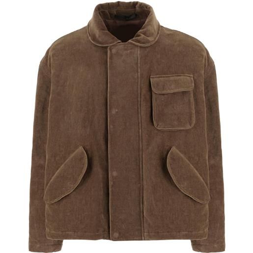 Giorgio Armani giacca con tasche - marrone