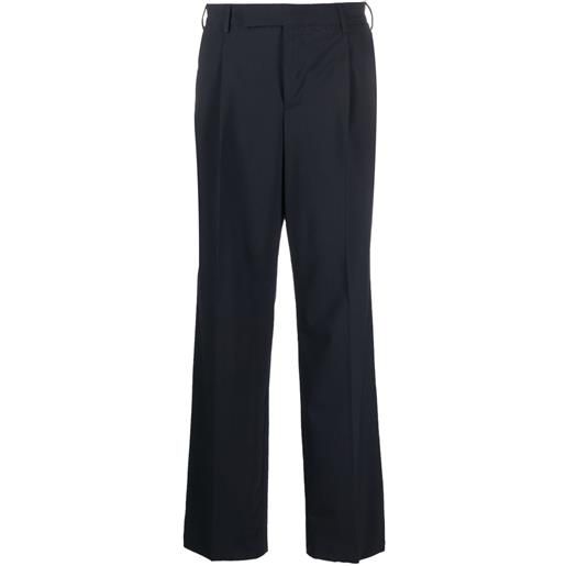 PT Torino pantaloni sartoriali a vita alta - blu