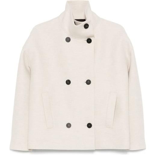 Harris Wharf London completo doppiopetto in lana - toni neutri