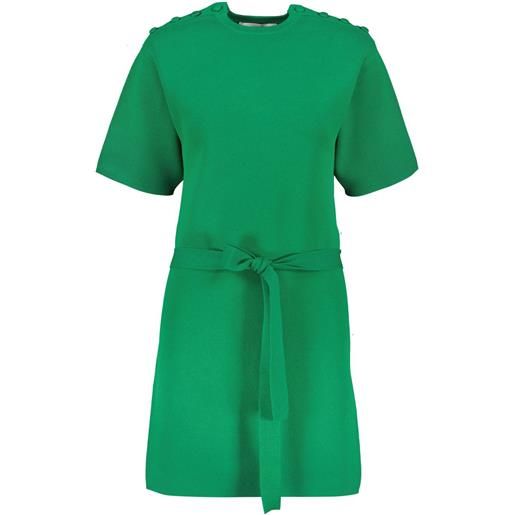 Yves Salomon abito modello t-shirt - verde