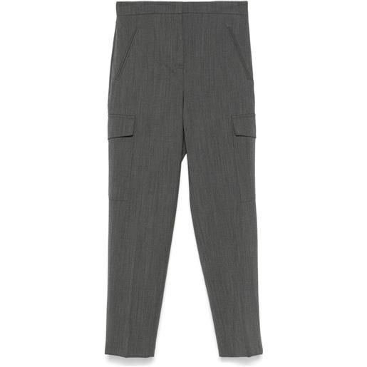 TWINSET cargo dritti - grigio