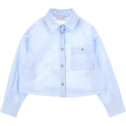 Monnalisa camicia monogramma