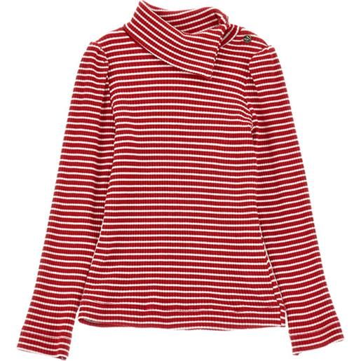 Monnalisa maglione lupetto a righe