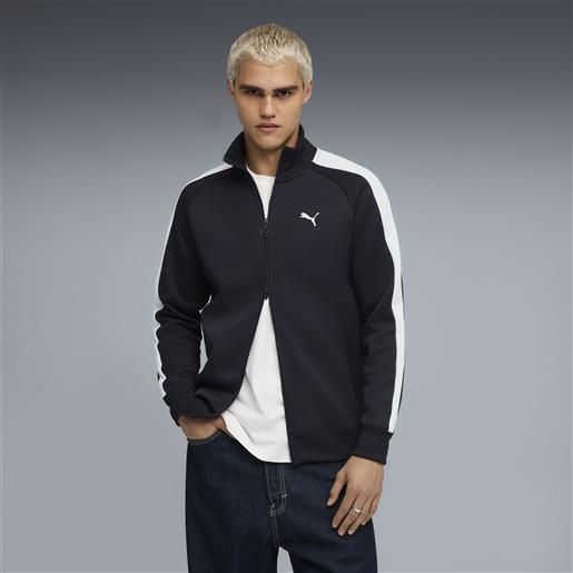 PUMA giacca da corsa t7 always on da uomo, abbigliamento, blu, s