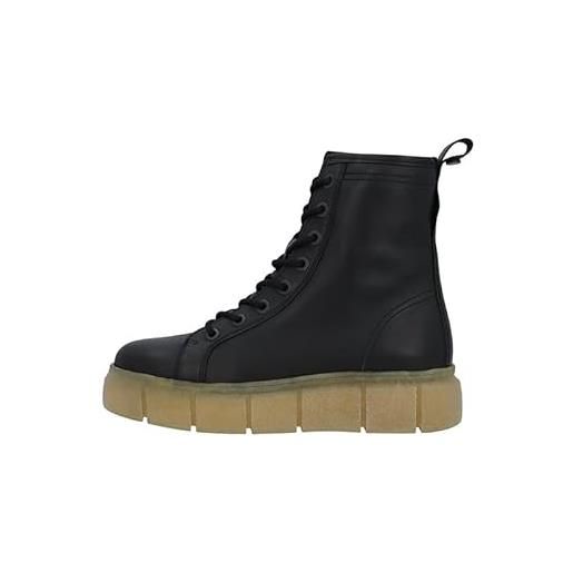 CA'SHOTT A/S casflora lace boot, scarpe chukka donna, nero, 39 eu