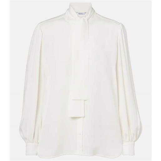 Max Mara blusa melania in seta