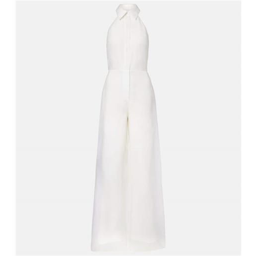 Max Mara jumpsuit tunca in seta