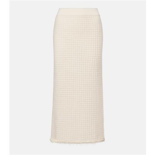 Jardin des Orangers gonna a tubino in lana e cashmere