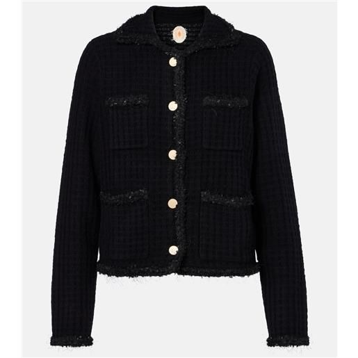 Jardin des Orangers cardigan in lana e cashmere