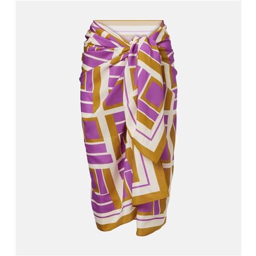 Eres pareo vibration in cotone e seta