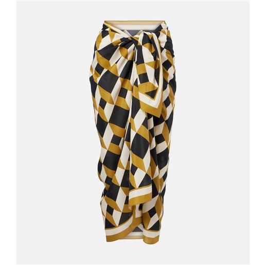 Eres pareo vibration in cotone e seta