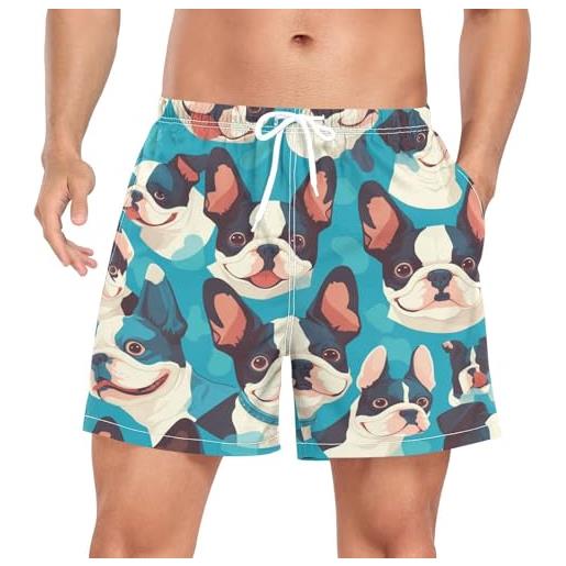 Sawhonn Arte Pelle di Leopardo Tigre Costume da Uomo Bagno Pantaloncini