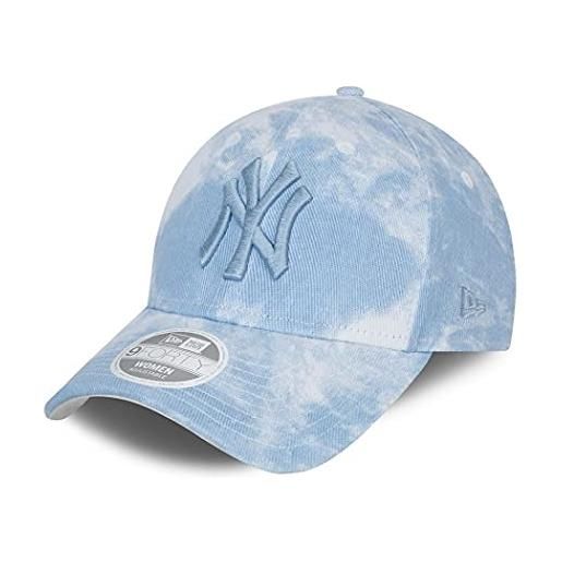 New Era york yankees denim colour sky 9forty adjustable women cap - one-size