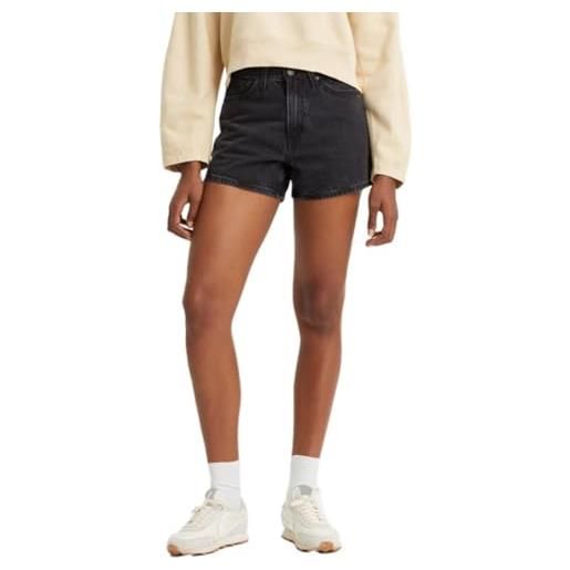 Levi's levis 80s mom short blacks anni '80 mamma corti neri, not to interrupt, 33 da donna
