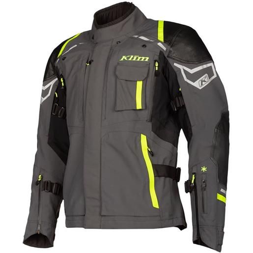 KLIM - giacca KLIM - giacca kodiak asphalt / hi-vi