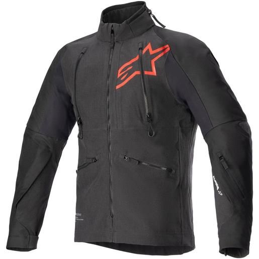 ALPINESTARS - giacca ALPINESTARS - giacca hyde xt stretch drystar xf nero / bright rosso
