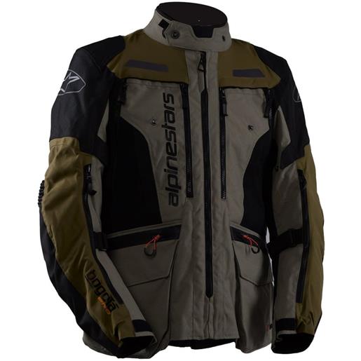 ALPINESTARS - giacca ALPINESTARS - giacca bogotá pro drystar vetiver / military olive / giallo fluo