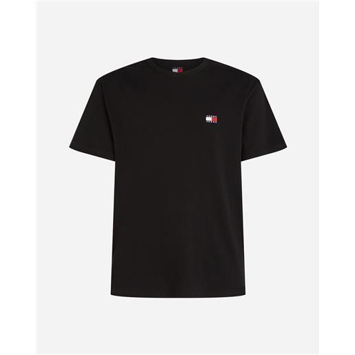 Tommy Hilfiger badge logo m - t-shirt - uomo - nero