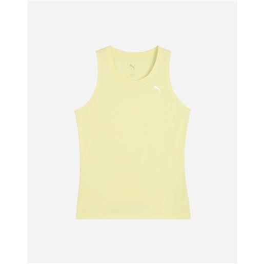Puma run velocity w - canotta running - donna - giallo
