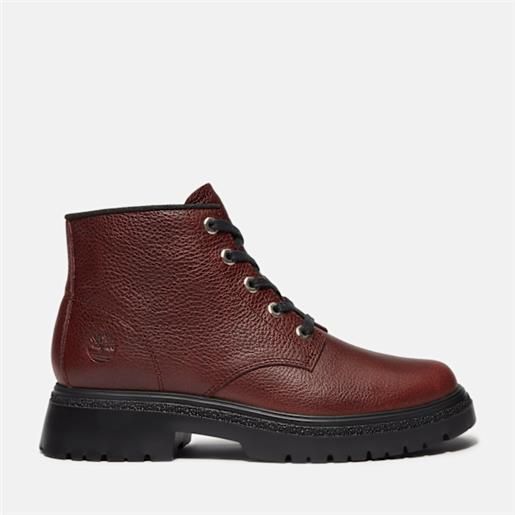 Timberland - stivale cambria valley da donna in rosso scuro, donna, rosso, taglia: 36