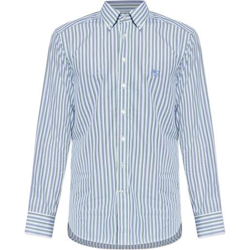 ETRO camicia a righe - blu
