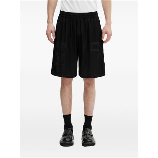 Aries shorts ancient column - nero