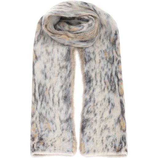 Forte Forte sciarpa con stampa - toni neutri