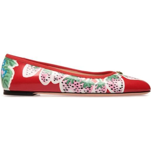 Bally ballerine bluty - rosso