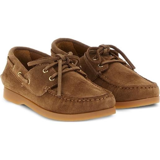 Golden Goose Kids scarpe primi passi in pelle scamosciata - marrone