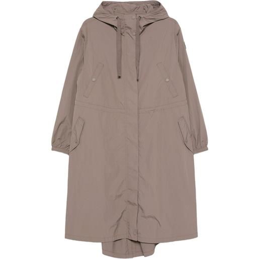 Kenzo cappotto con cappuccio - marrone