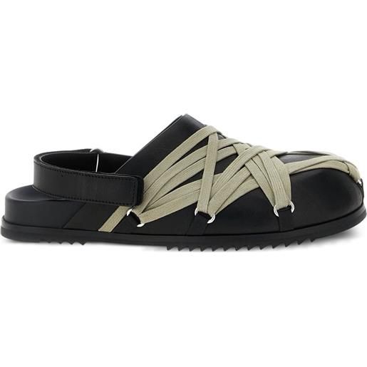 Rick Owens clogs granola - nero