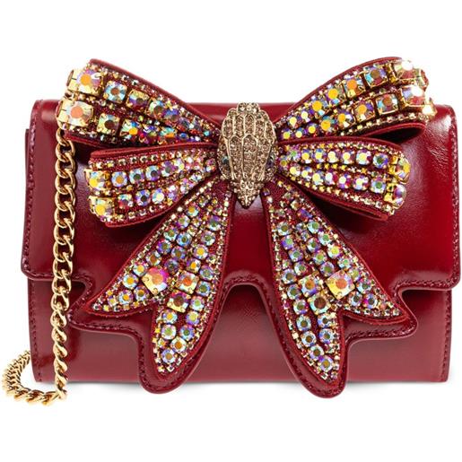 Kurt Geiger London portafoglio shoreditch con fiocco - rosso