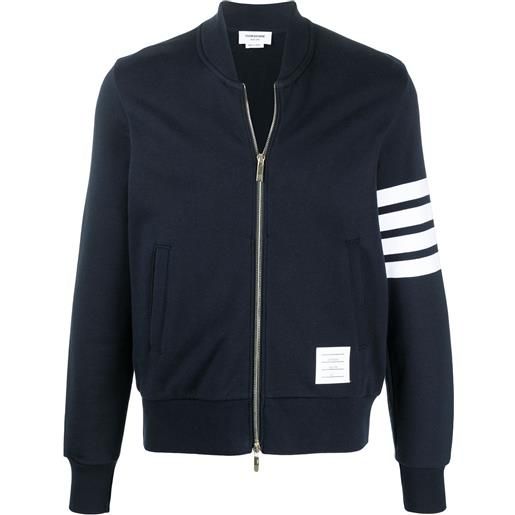 Thom Browne felpa con righe - blu