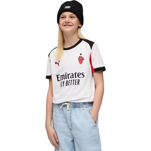 PUMA ac milan jr away jersey replica t-shirt calcio bambini