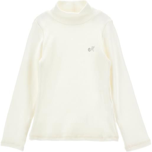Monnalisa lupetto costine monogramma