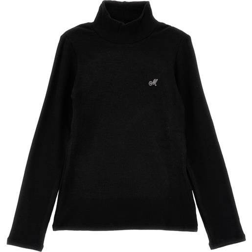 Monnalisa lupetto costine monogramma