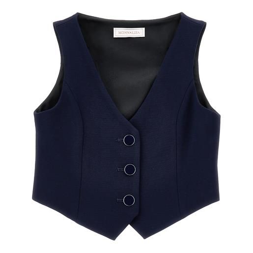 Monnalisa gilet con bottoni
