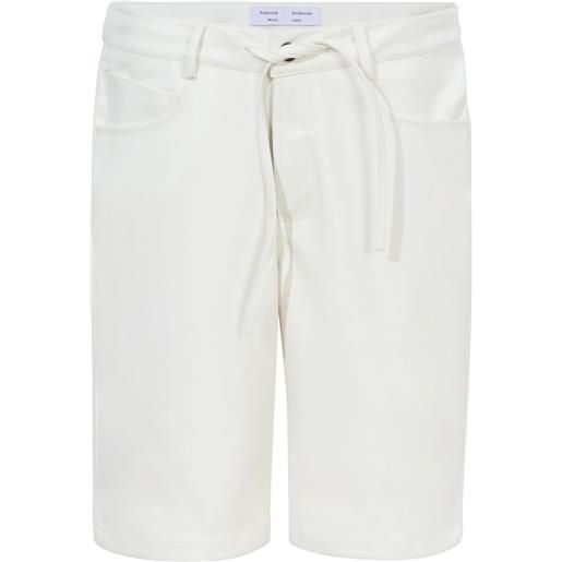 Proenza Schouler White Label shorts al ginocchio - bianco