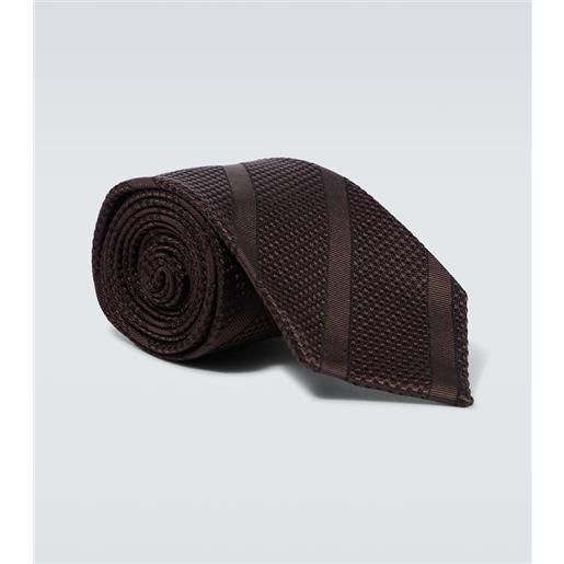 Tom Ford cravatta in seta a righe