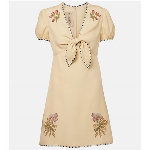 Valentino miniabito con ricamo