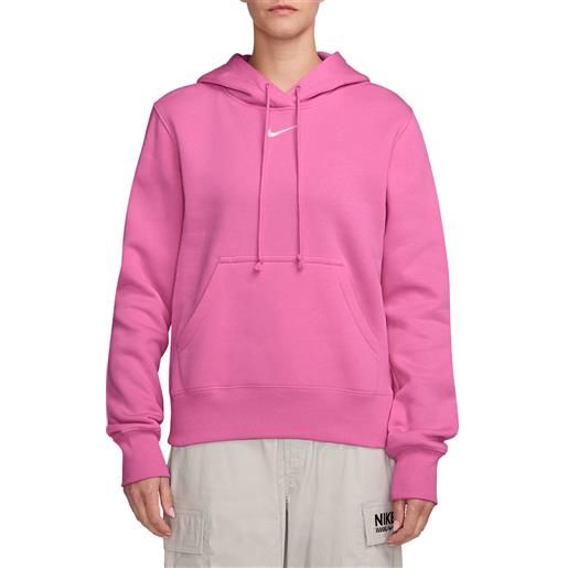 NIKE felpa con cappuccio phoenix donna