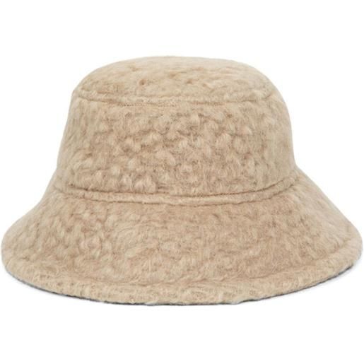 DRIES VAN NOTEN cappello bucket - toni neutri