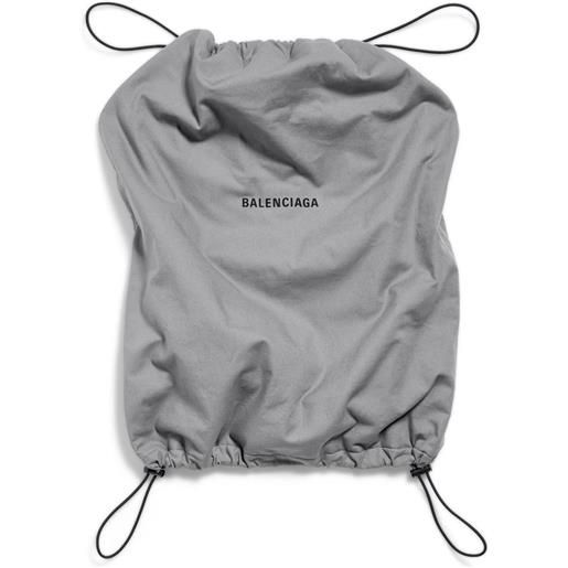 Balenciaga top shoe bag - grigio