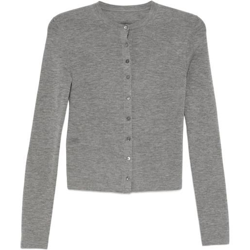 JNBY cardigan aderente - grigio