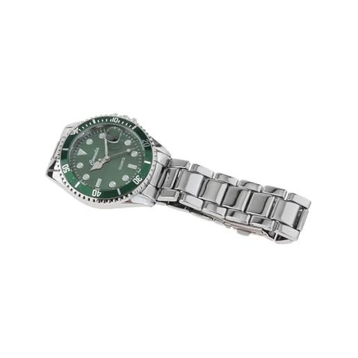 kowaku orologio meccanico automatico da uomo, orologio da polso analogico di lusso impermeabile, verde
